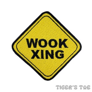Wook Xing Embroidered Patch | Iron-On / Sew-On / Velcro Stash Patch