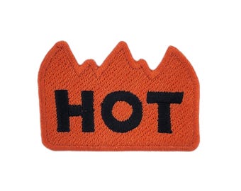 Hot "Sticker" | Embroidered Patch