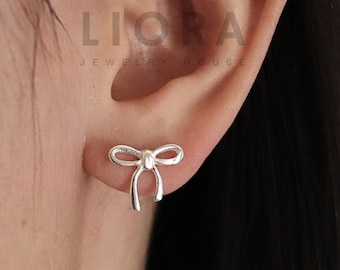 アクセサリー ribbon pin earring short SILVER925 アクセサリー ribbon pin earring short SILVER925 ribbon pin