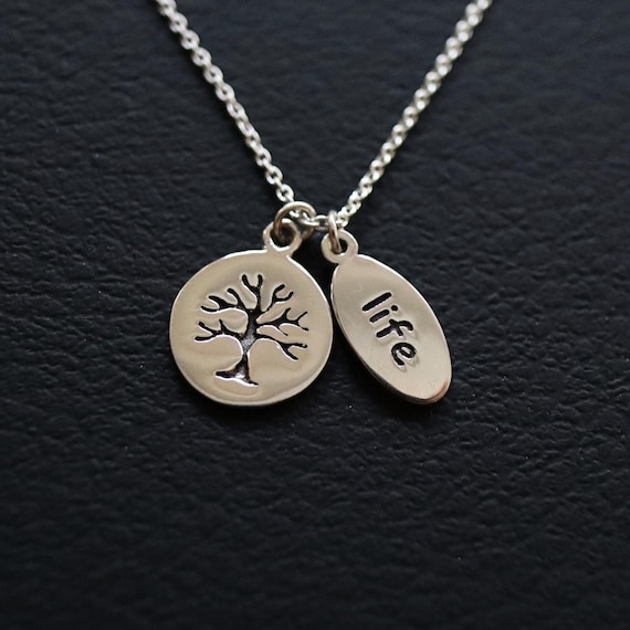 URONE Collana con ciondolo a forma di albero della va, in | FindTheDeal