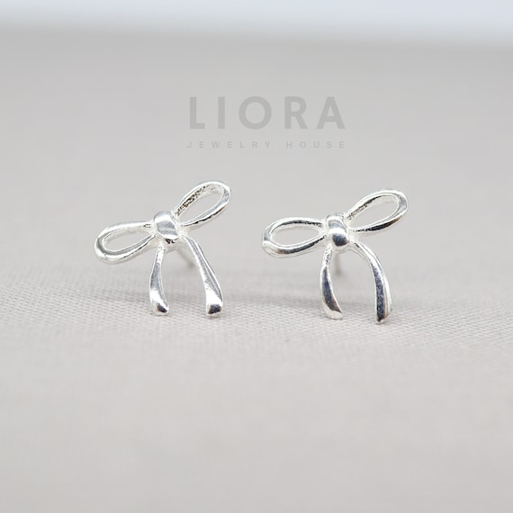 925 Sterling Silver Ribbon Bow Stud Earrings, Bow Earrings, Bowties Earrings, Bow Gift, Small Bow Earrings, Bow Jewelry, Gift for Her - Etsy 925 Sterling Silver Ribbon Bow Stud Earrings, Bow Earrings, Bowties Earrings, Bow Gift, Small Bow Earrings, Bow Jewelry, Gift for Her - Etsy