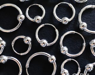 Orecchini A Cerchio In Argento 925 Con Zirconi - Deyanse, Piccoli Huggie Ovali, Ipoallergenici, Disponibili In Argento, Oro E Oro Rosa
