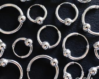 Orecchini A Cerchio In Argento 925 Con Zirconi - Deyanse, Piccoli Huggie Ovali, Ipoallergenici, Disponibili In Argento, Oro E Oro Rosa