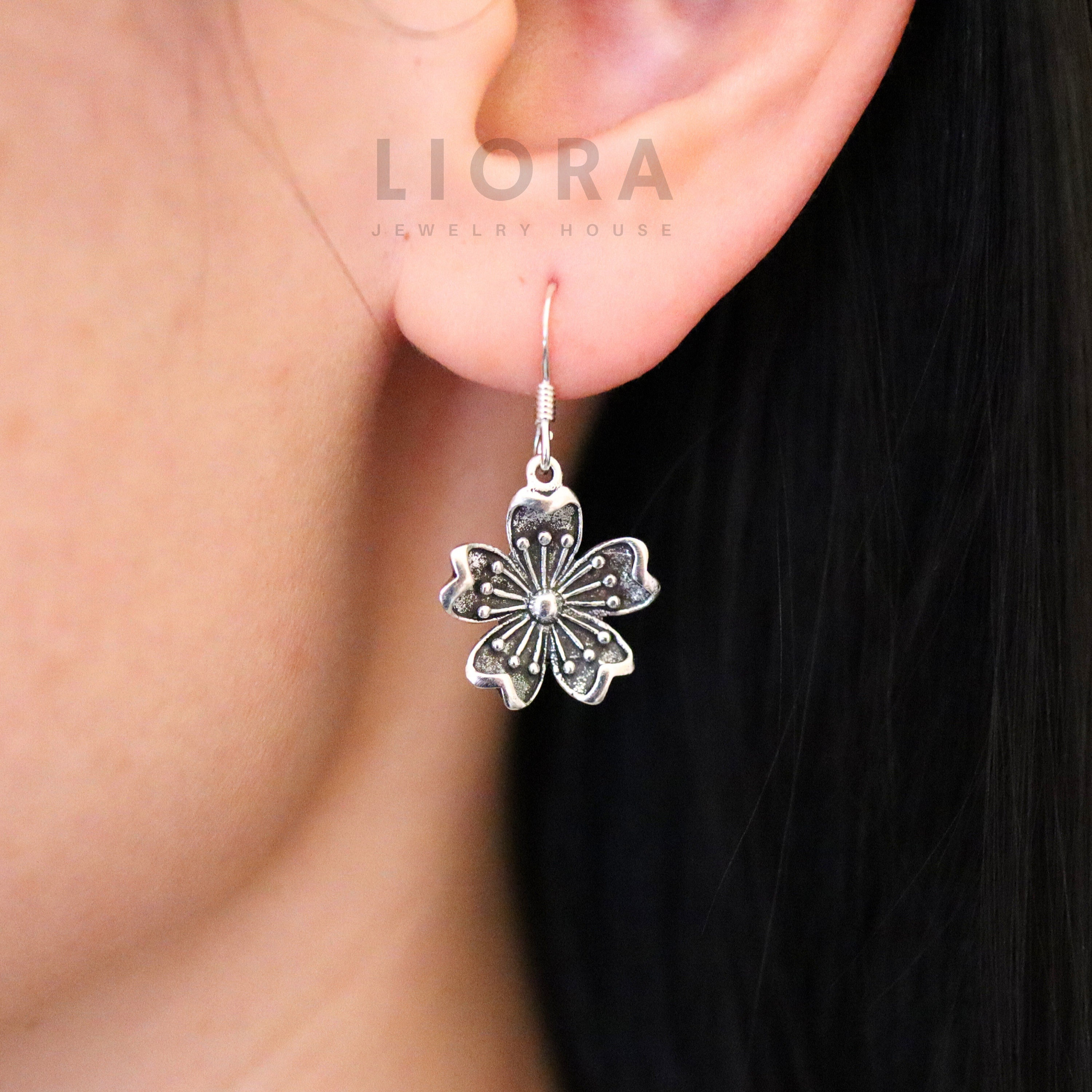 ★TATIANA★ Silver 925 Aurora Opal Flower Earrings EC3145 50 MUSINSA | TATIANA (Silver 925) Aurora Opal Flower Earrings