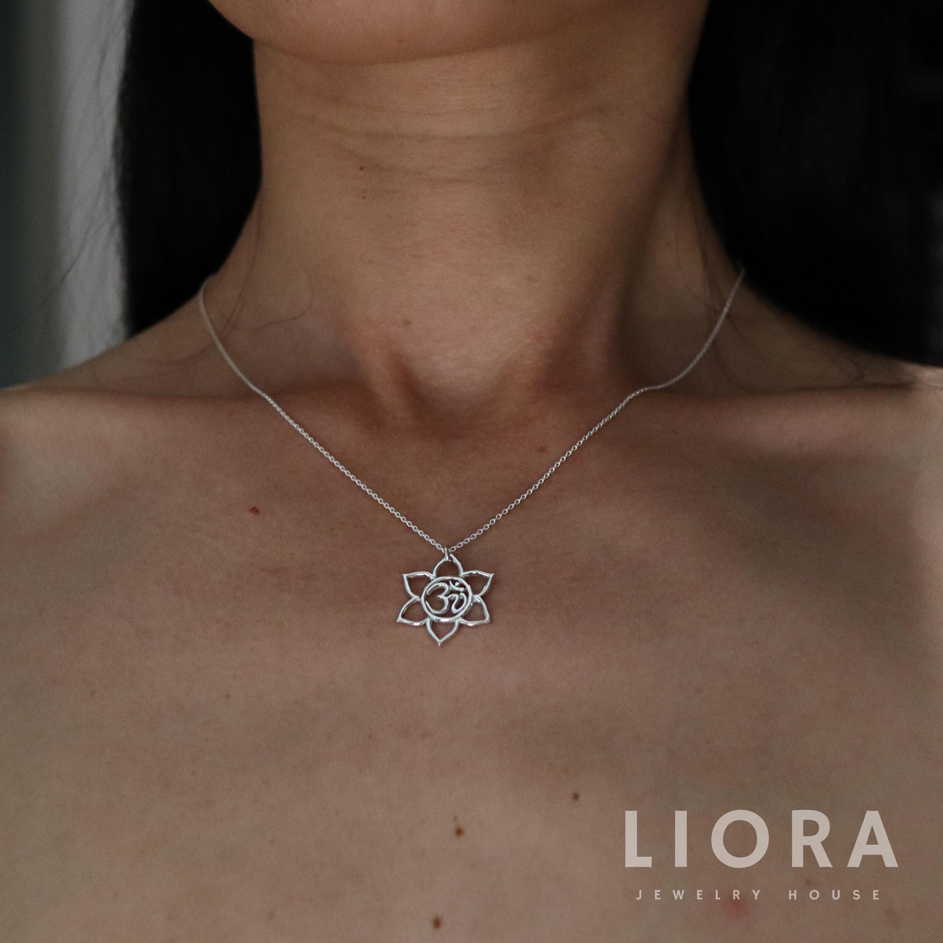 C & R Collar De Plata De Ley 925 Auténtica Para Hombre Y Mujer, Caja De