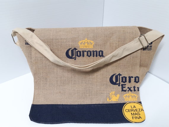 Corona Extra Beer 18 Bottles 330ml Burlap Lined Beach Bag Tote
