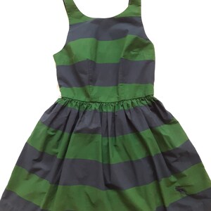 Junior Girls Abercrombie & Fitch Size 4 Dark Blue Green Dress