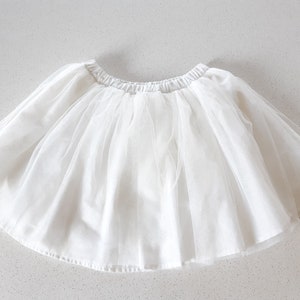 Carter's Filles Taille 7 Tutu Blanc Habillage Petite Fille