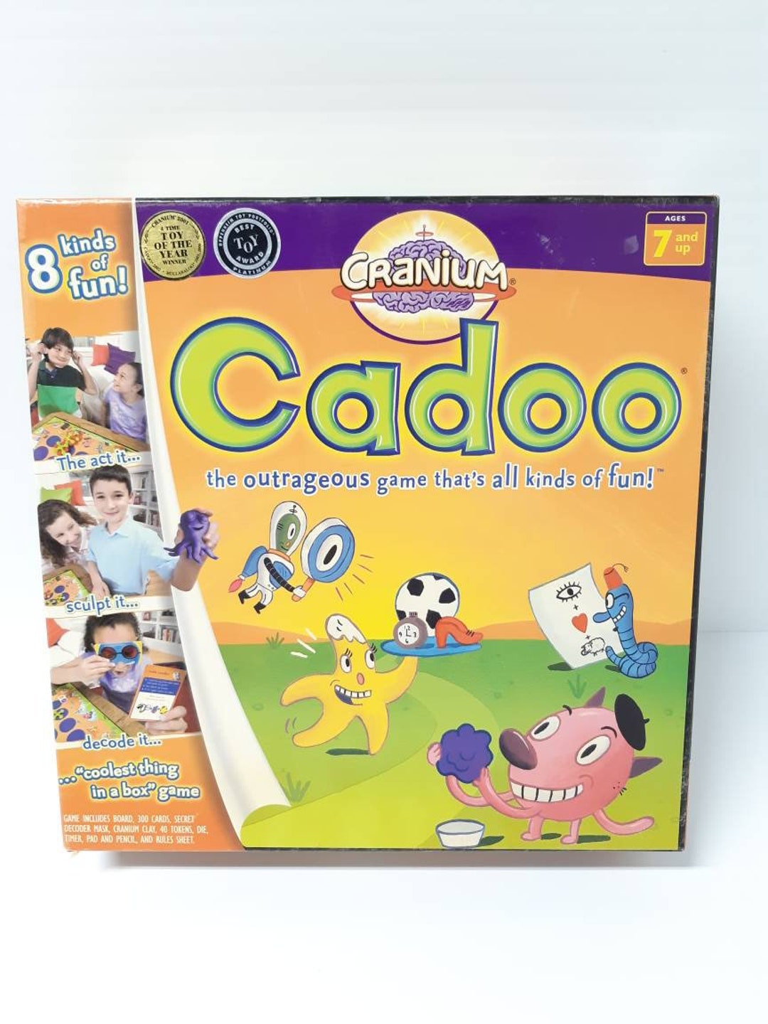 100% Complete Cranium Board Game AWARD WINNING GAME - Great Family Fun