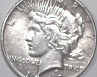 1935-P Peace Dollar, Art Deco Design [SN01]