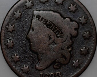 1833-P Large Cent, Over 150 Years Old As Shown