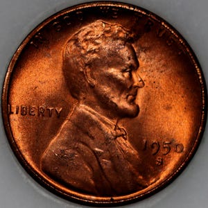 1950-S Wheat Cent, Popular Collector Coin, Uncirculated As Shown [SN01]