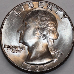 1982-D Washington Quarter Uncirculated Choice Scarce [SN01]