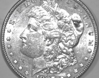 1887-P Morgan Dollar, King of US Coin Collecting [SN02]