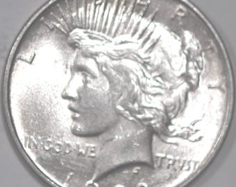 1922-P Peace Dollar, Art Deco Design [SN02]