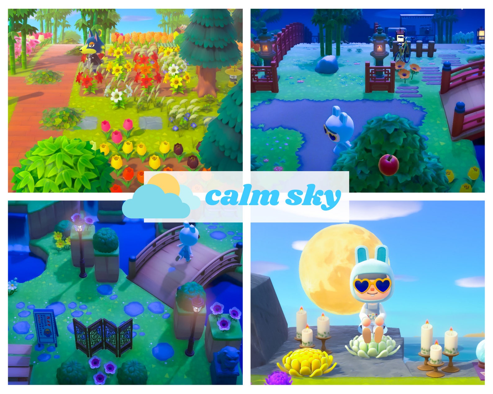 Calm Sky Animal Crossing New Horizons Acnh Lightroom Preset Etsy