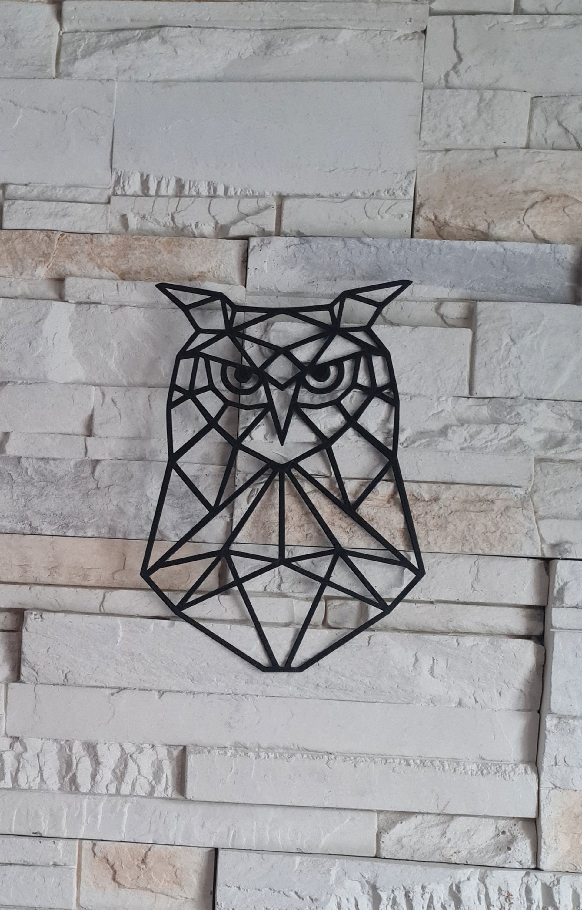 Chouette Décoration Murale Art Plusieurs Coloris Modèles Idée Cadeau