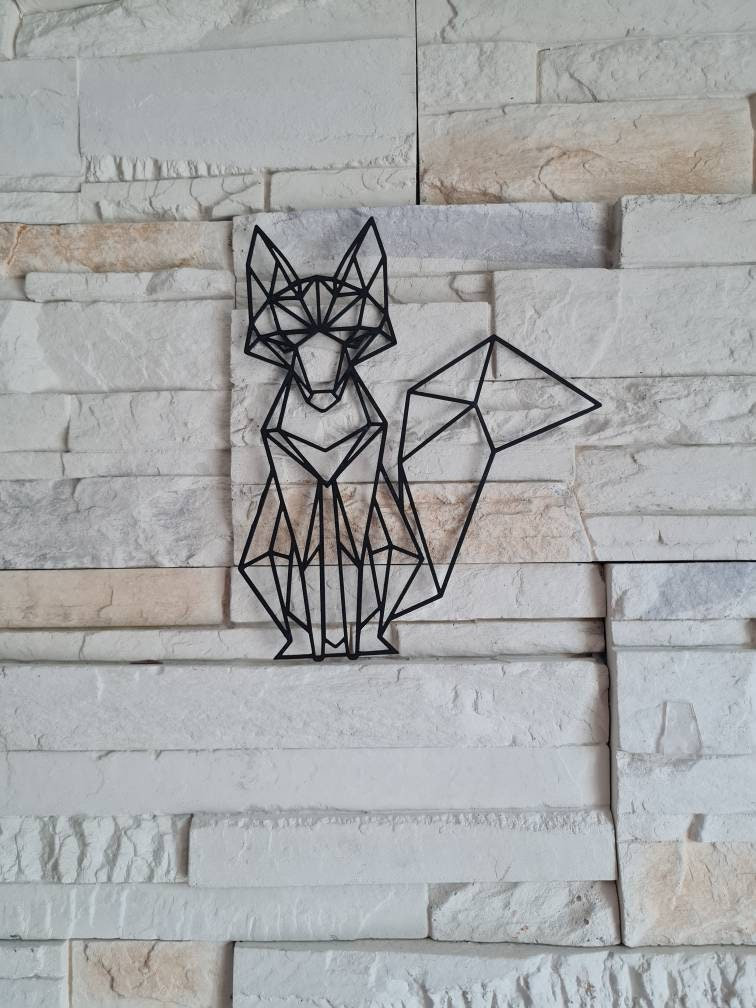 Renard Décoration Murale Art Plusieurs Coloris Modèles Idée Cadeau