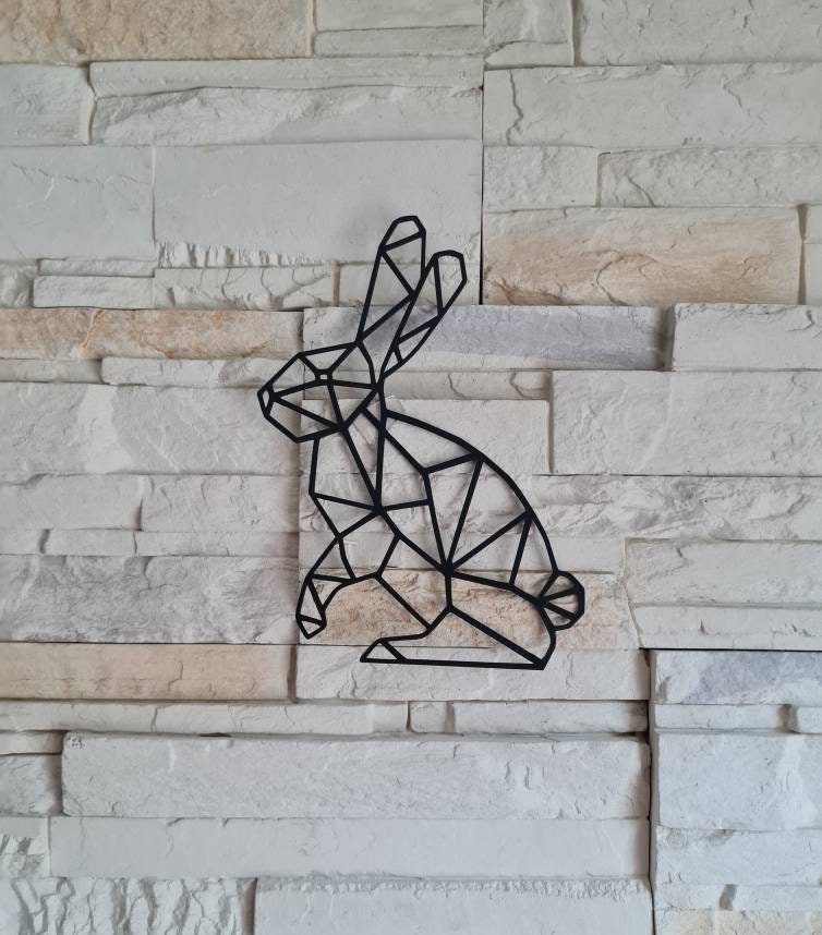 Lapin Décoration Murale Art Plusieurs Coloris Modèles Idée Cadeau