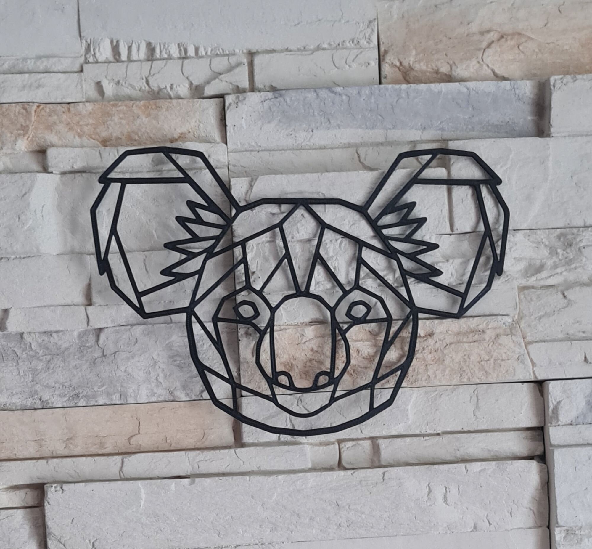 Koala Décoration Murale Art Plusieurs Coloris Idée Cadeau