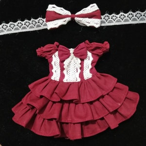 1/2 1/3 1/4 1/6 BJD doll dress | bjd cake dress | Bjd mini dress | bjd clothes