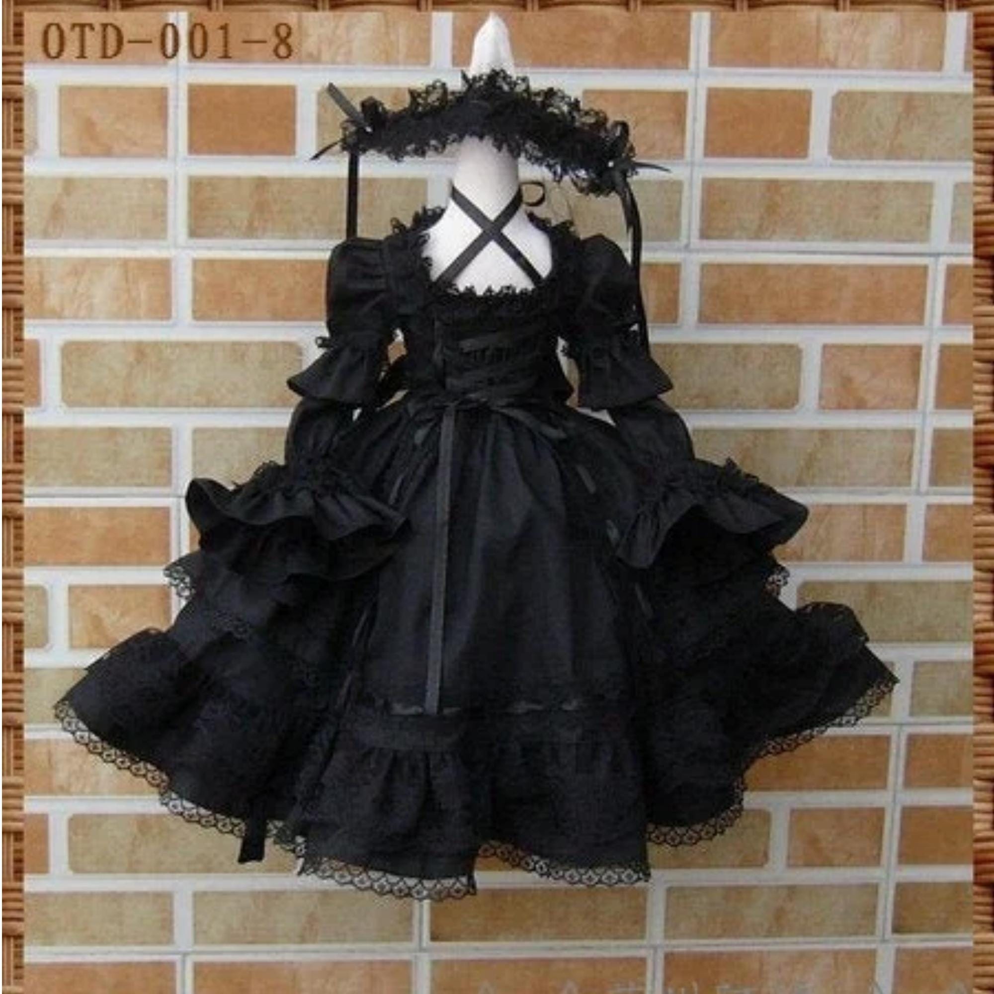 1/2 1/3 1/4 1/6 BJD Doll Dress Vintage Retro Gothics Style 1/2 1/3 1/4 1/6 BJD Doll Dress Vintage Retro Gothics Style