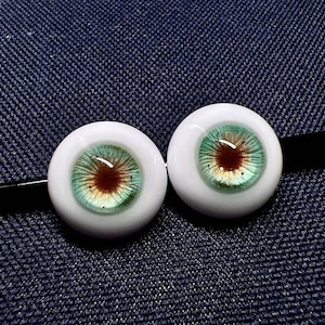 Ojos de muñeca BJD de tamaño personalizado 1/6, 1/4, 1/3, pupilas de ojos BJD, ojos BJD personalizados, ojos de juguete de 10 mm, 12 mm, 14 mm, 16 mm, 18 mm, 20 mm, 22 mm y 24 mm