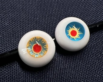 Handmade BJD Doll Eyes: Custom Cartoon Pupils, All Sizes