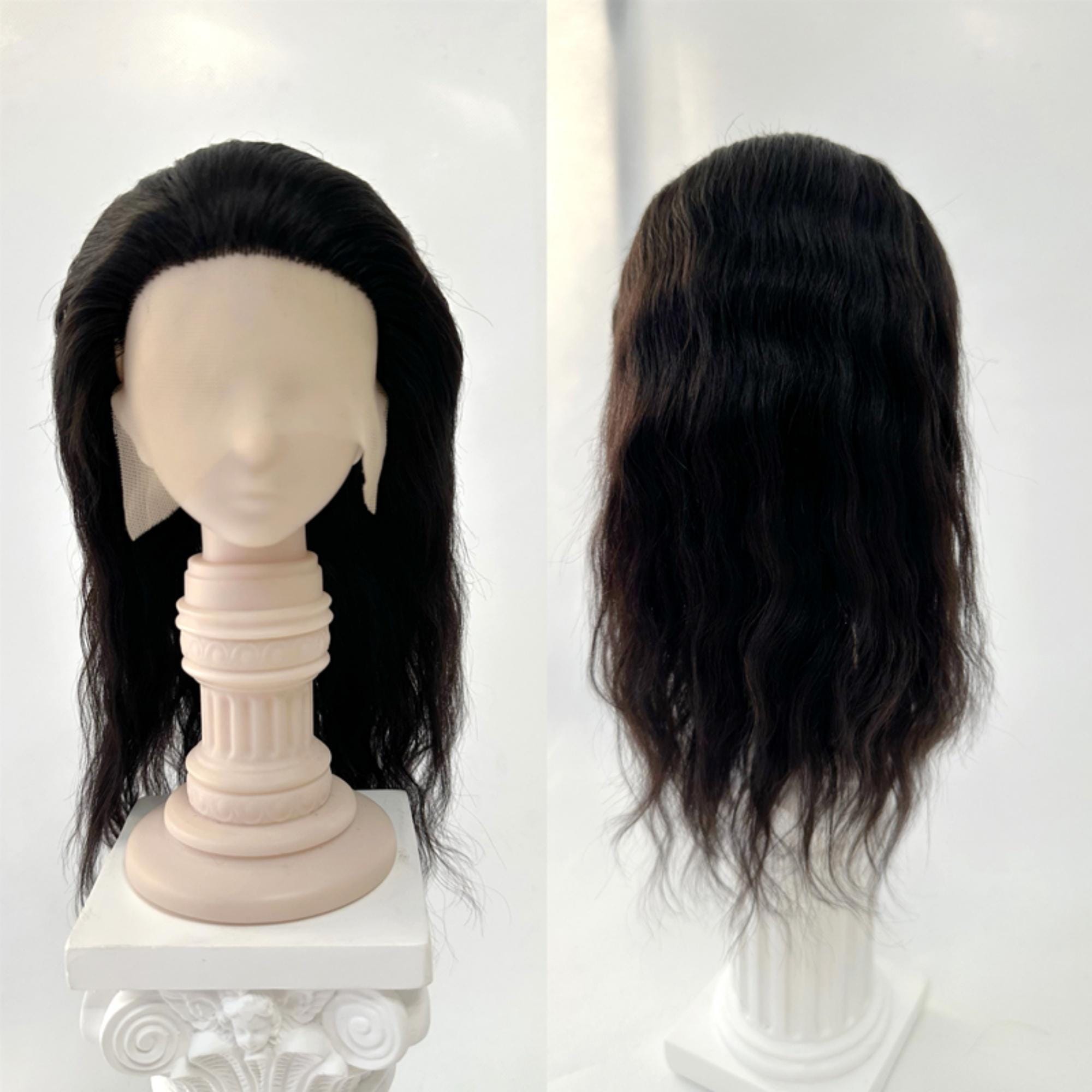 Parrucca Di Lusso In Mohair BJD: Capelli Lunghi E Ricci Per - Foto 7