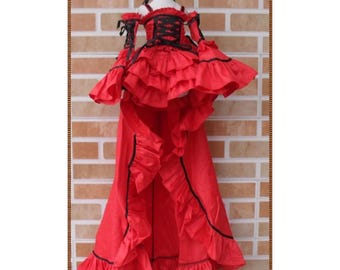 1/3 1/4 1/6 BJD doll dress vintage victorian dress retro gothics style clothes bjd dress