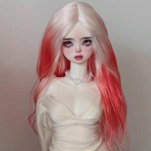 Curly Mohair Wig for BJD Doll: 1/3, 1/4, 1/6 Size