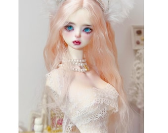 Curly Mohair BJD Doll Wig: 1/6, 1/4, 1/3 Yosd Msd Mdd Doll Hair