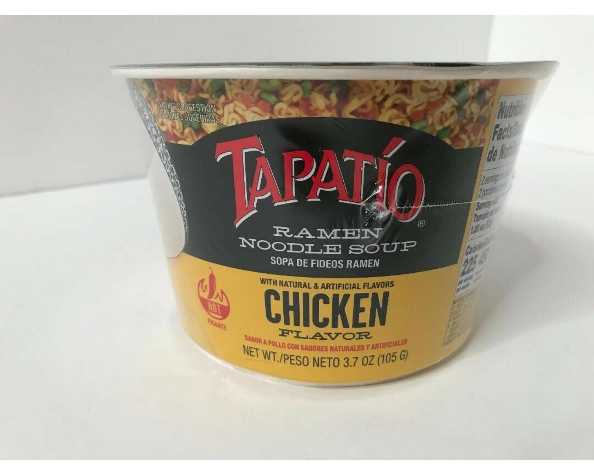 1x TAPATIO Ramen Chicken Flavor Bowl Traditional Mexican Hot Etsy
