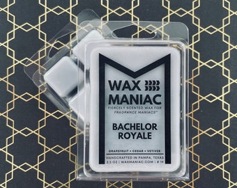 Bachelor Royale | Strong Scented Wax Melts | Long Lasting | Wax Melts for Warmers | Wax Tarts | Cheap Wax Melts | Wax Burner | Man Cave