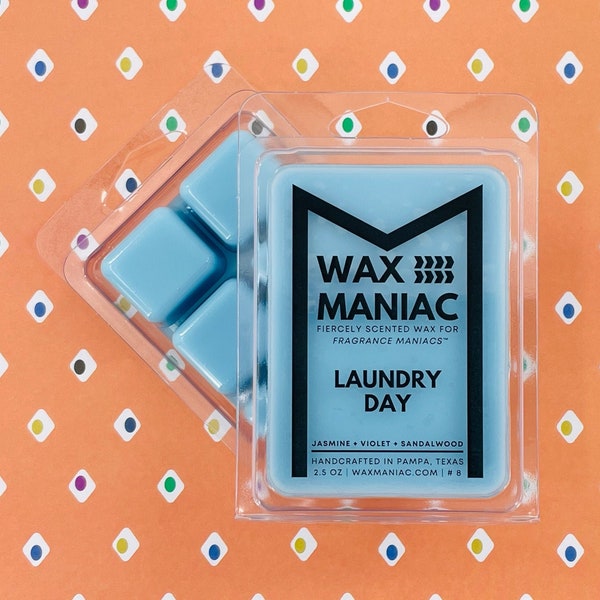 Laundry Day | Scented Wax Melts | Long Lasting | Wax Melts for Warmers | Wax Tarts | Cheap Wax Melts | Wax Burner | Air Freshener