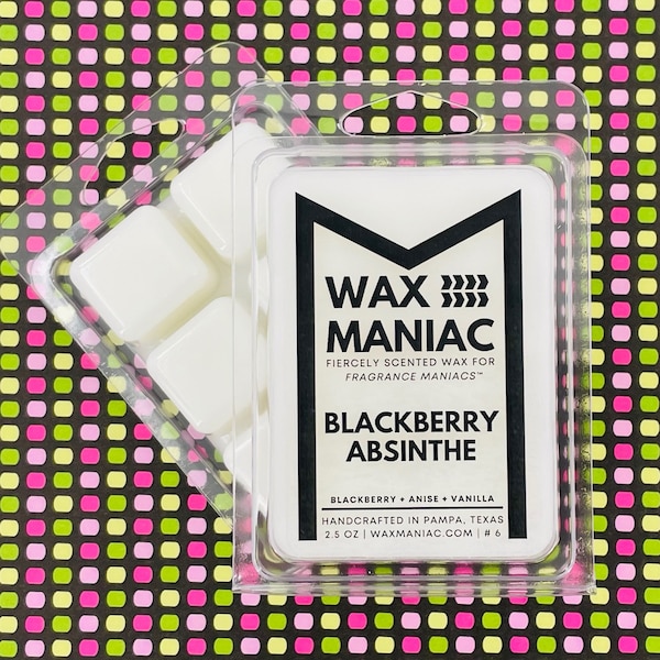 Blackberry Absinthe | Scented Wax Melts | Long Lasting | Wax Melts for Warmers | Wax Tarts | Cheap Wax Melts | Wax Burner | Food Wax Melts