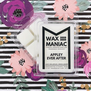 Appley Ever After | Strong Scented Wax Melt | Long Lasting Tart for Warmers | Fruit Fragrance | Wickless Candle | Air Freshener | Gift Idea