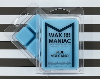 Blue Volcano | Scented Wax Melts | Long Lasting | Wax Melts for Warmers | Wax Tarts | Cheap Wax Melts | Volcano Scent | Strong Wax Melts