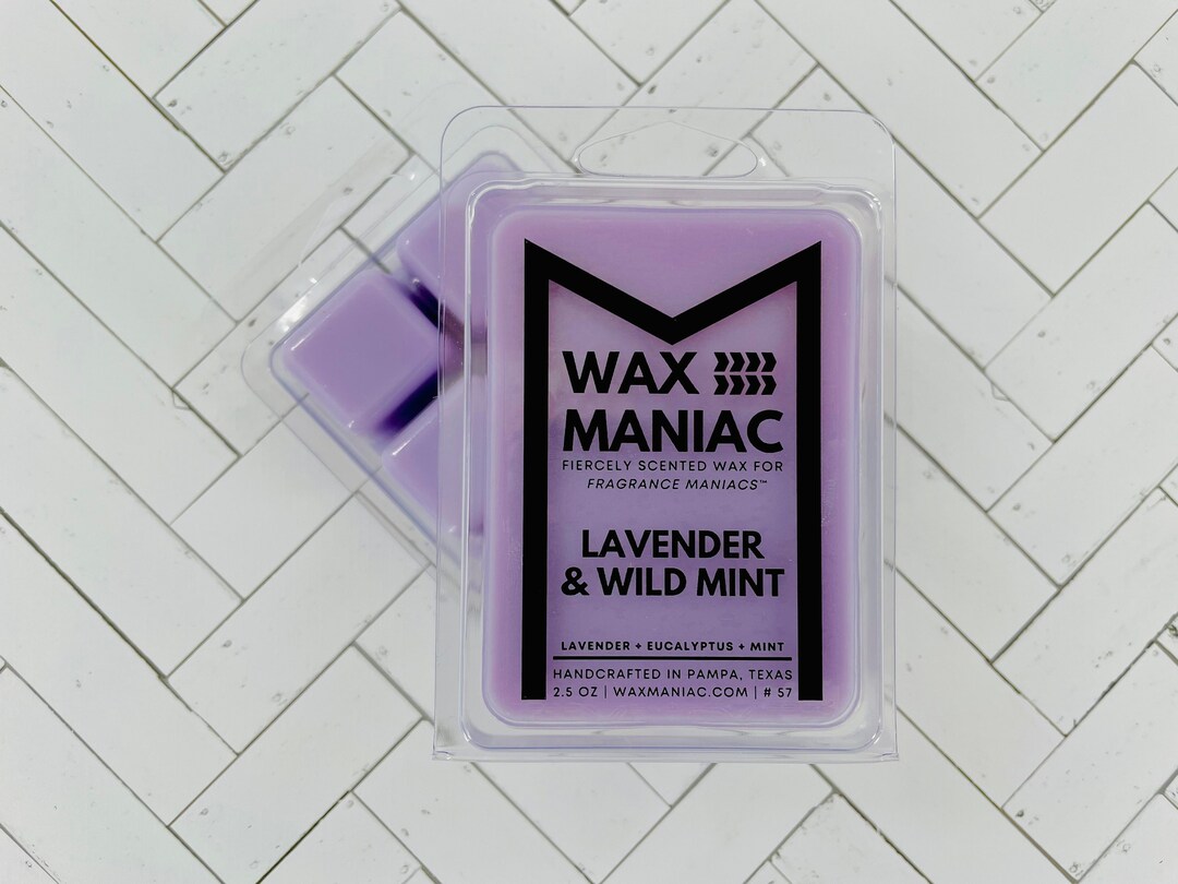 Lavender & Wild Mint Scented Wax Melts Long Lasting Wax Melts for