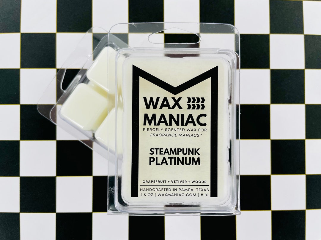 Steampunk Platinum Scented Wax Melts Long Lasting Wax Melts for Warmers