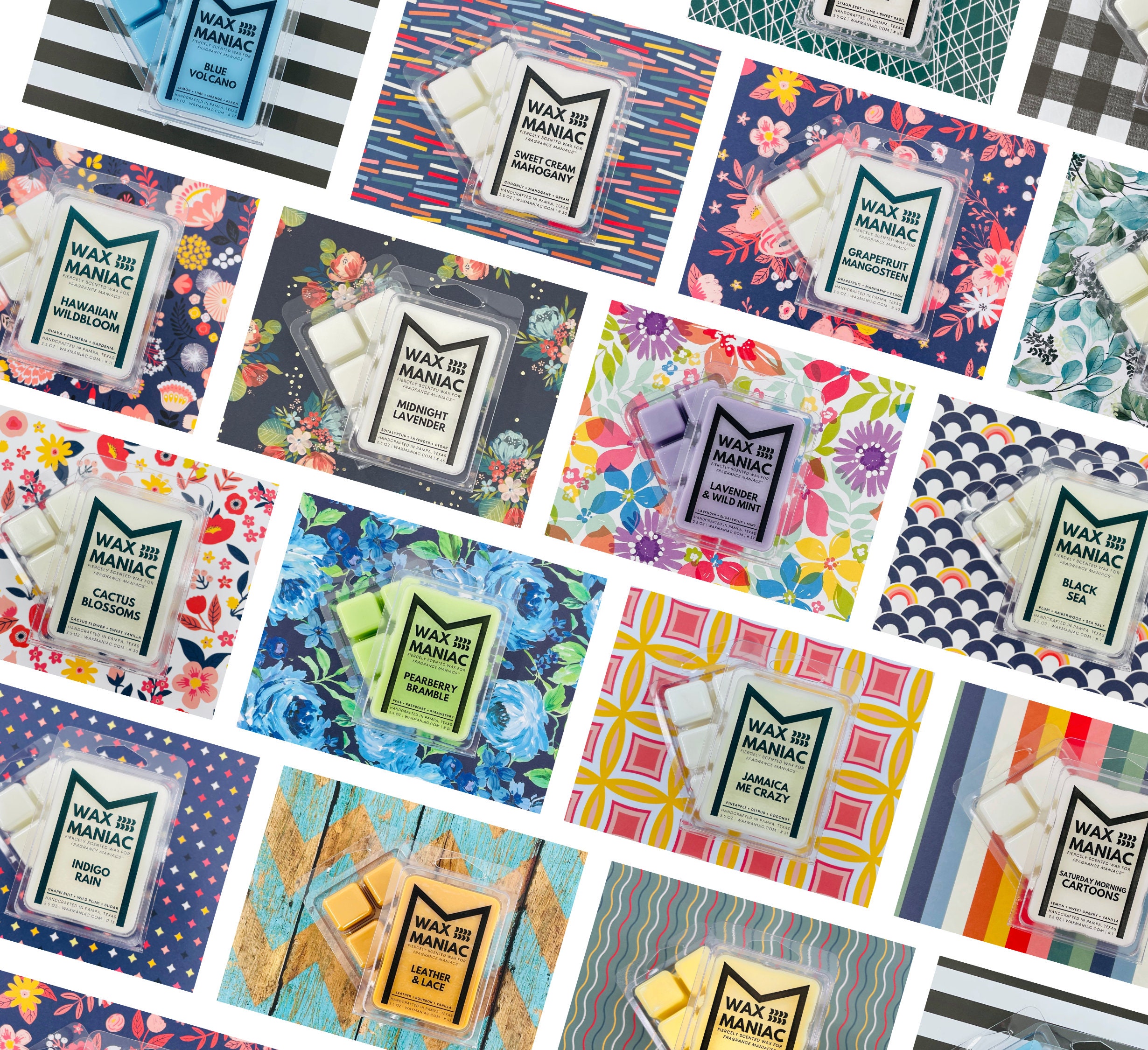 Blue Volcano Scented Wax Melts Long Lasting Wax Melts Etsy