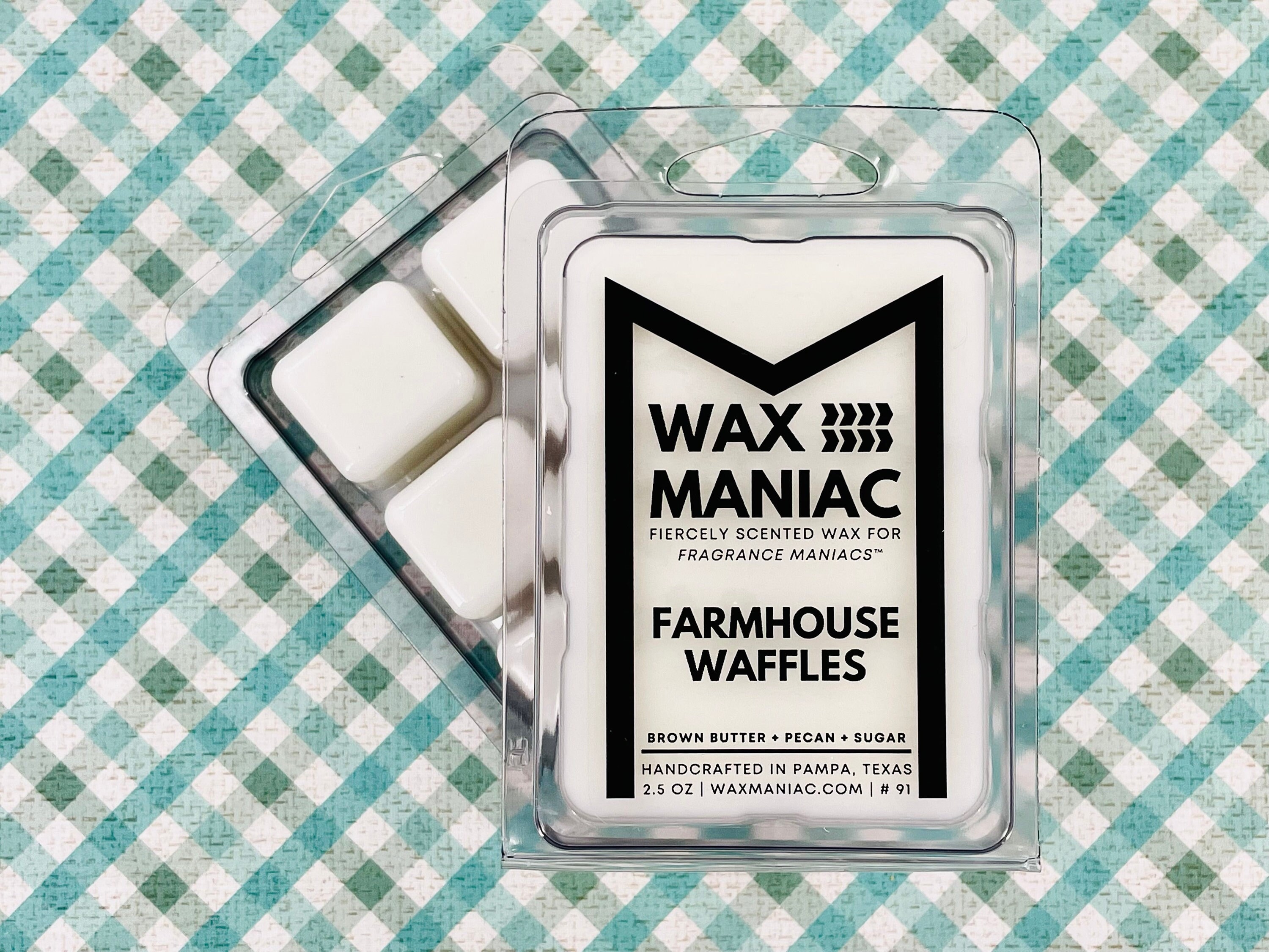Farmhouse Waffles | Strong Scented Wax Melt Long Lasting Tart For Warmers Food Fragrance Wickless Candle Air Freshener Gift Idea