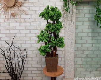 Artificial bonsai No. 108. Decorative bonsai tree in a flower pot