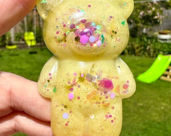 Resin Ink Care Bear Cover minders/fridge magnets