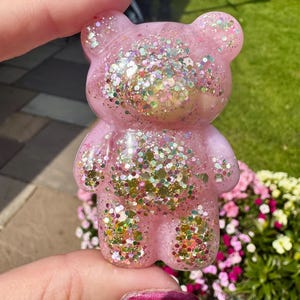 Resin Ink Care Bear Cover minders/fridge magnets