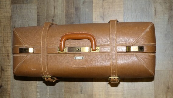 1920s Leather Suitcase / Samuel Trees & Co. Toronto. … - Gem