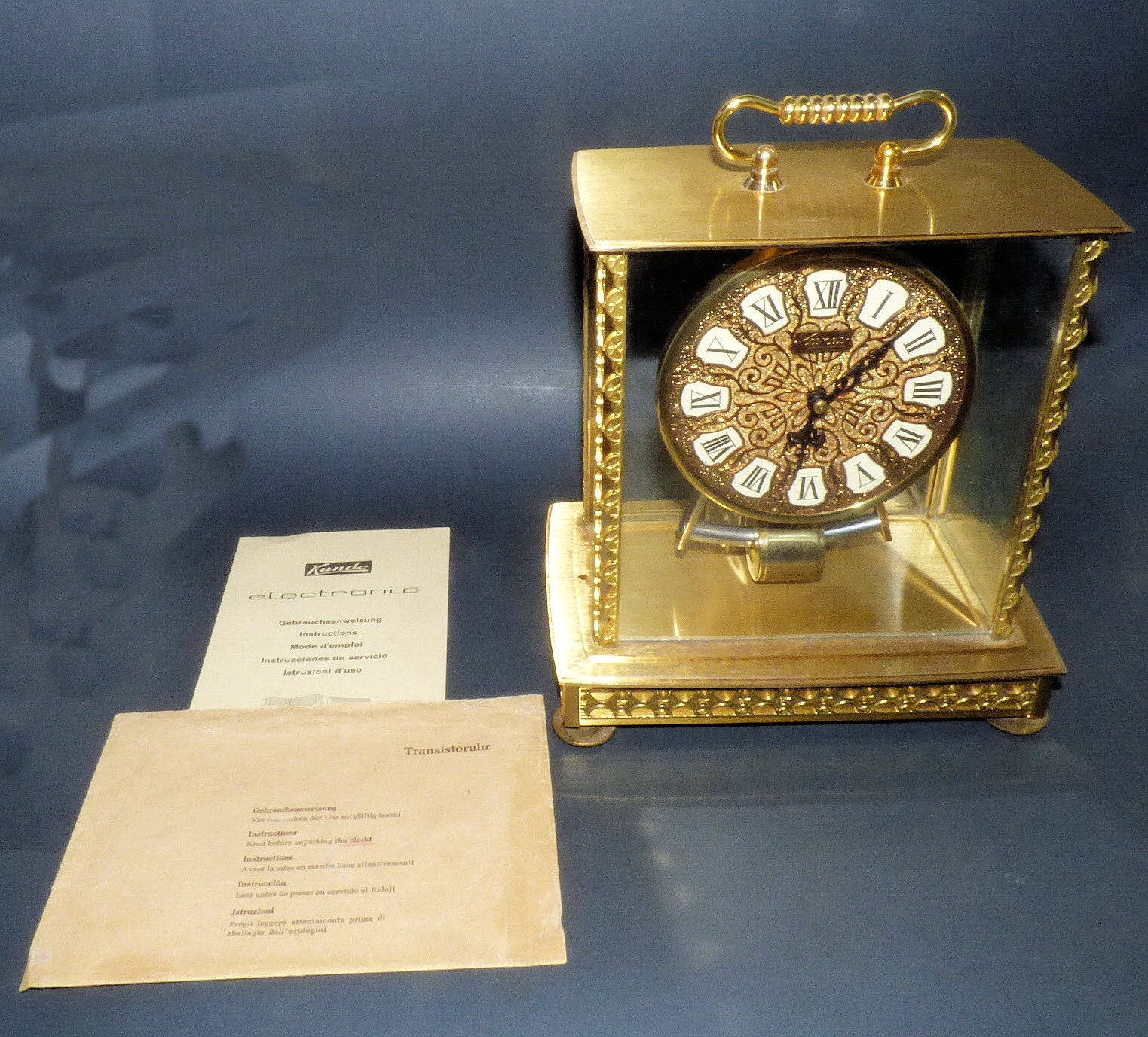 Kundo RARE 1950s TRANSISTORUHRE Clock Etsy