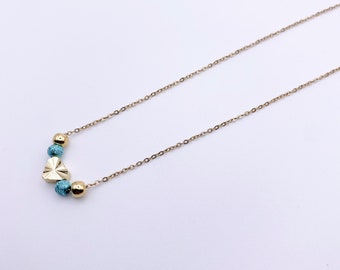Beads and Heart Jewelry Set, Kids Jewelry, Little Girls, Toddlers Necklace Set,  Little girls Dress Up Jewelry Set, Delicate Girl Jewelry