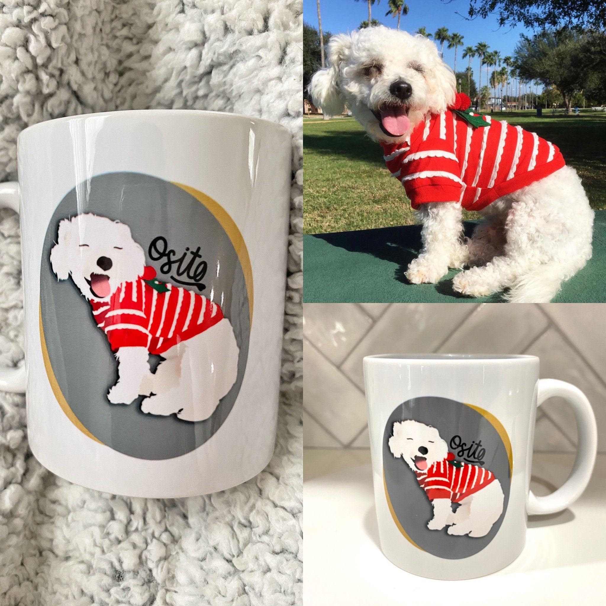 Custommade dog mug personalized dog mug Your photo to mug Etsy
