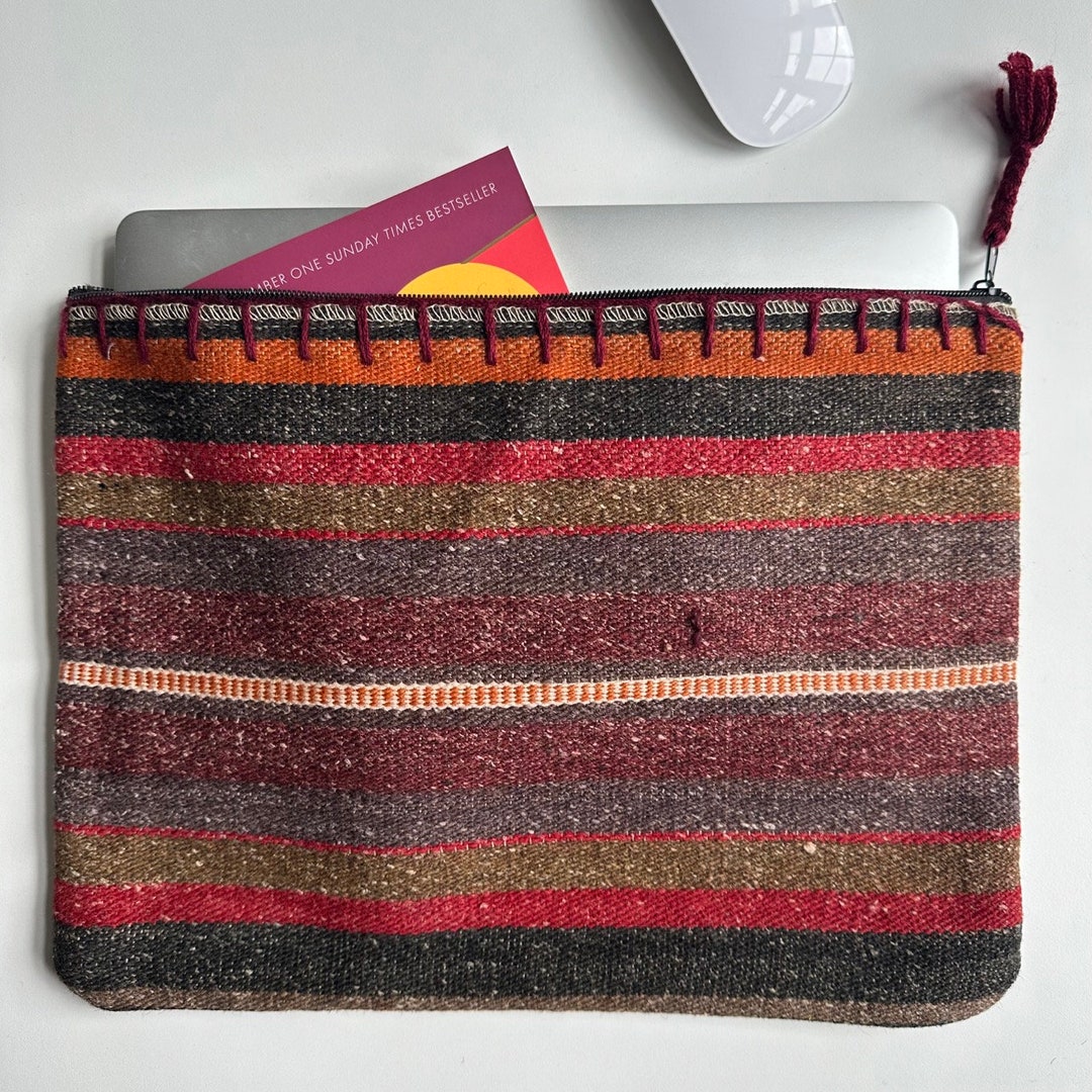 Eco Friendly Tablet Case, Upcycled Kindle Cover, Multi Coloured ...